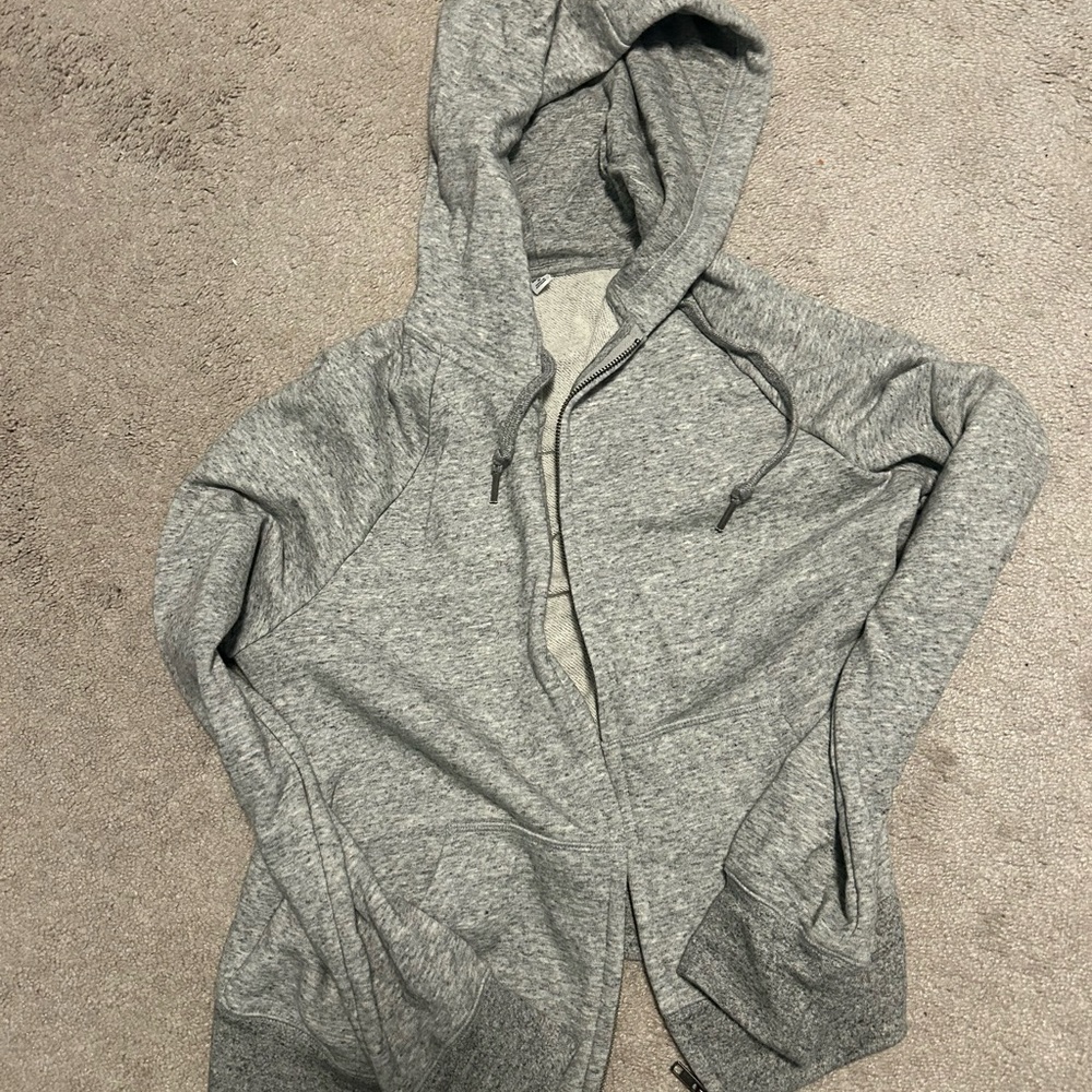 Uniqlo Heather Gray Hoodie